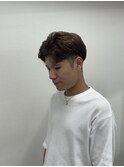 ミルクティーベージュ×ラフ毛流れ