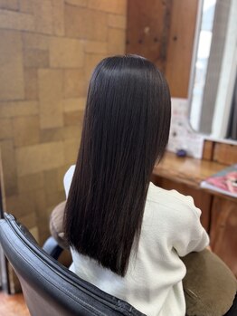 ヘアサロン コマチ(hair salon comachi)の写真/【話題の美髪チャージ/TOKIOインカラミ導入】紫外線ダメージを抑え、パサつきをケアして美髪へ導く♪