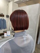ヘアーワークスヴィクサス 諫早店(HAIR WORKS VIXUS)&nbsp;暖色ボブ