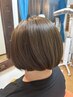 【髪の内側から補修】大人のcien髪質改善カラー+カット