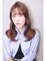 リメル 奥沢自由が丘店(Remel) ミディアムレイヤー/顔周りレイヤー/韓国風/ワンカール/自由が丘