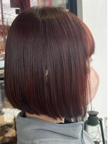 アース いわき店(HAIR&MAKE EARTH)&nbsp;艶感ブラウンの大人ボブ