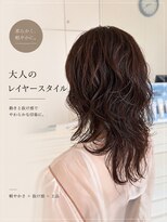 ラシェンテ リセ 西宮北口(La Sente Lycee)&nbsp;10代20代30代40代オススメスタイル大人ロングパーマ