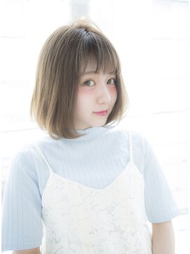 サロンドミルク 原宿(salon de MiLK) 【salon de MiLK 原宿】セレニティミント×毛先遊ばせボブ