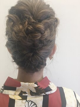 フラバー(flover) ☆浴衣やパーティーに似合うオシャレセットヘア☆Se-ji