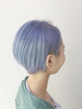 ベジータ(VEGETA) 【VEGETA仙台】ホワイトパープル×ショート