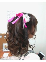 ヘアーアンドメイク ディライト(Hair&Make Delight)&nbsp;ハーフツイン♪