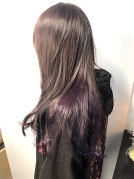 ロングにはプラスαでこなれヘアに☆ロング×インナーカラー☆