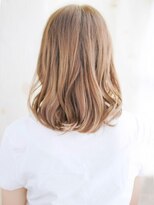 ナル 白山神社参道通り店(nalu)&nbsp;厚め前髪のゆるミックスカール