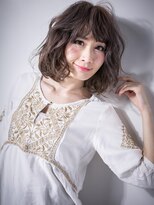 カバーヘア ブリス 川口(COVER HAIR bliss)&nbsp;*bliss川口*ダブルバングxスパイラル☆クラシカルふわミディw