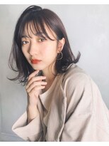 ガーデン ジングウマエ(GARDEN jingumae)&nbsp;柔らかミディアム/レイヤーカット/艶カラー/髪質改善/美髪