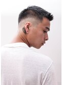 ストリート好きスケボー男子に似合うフェード