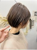乾かすだけでお洒落になるショート/ショートボブ
