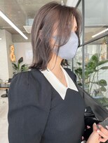 アンドスタイル(&style)&nbsp;【大名店　江藤】ラベンダーグレージュ