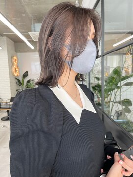 アンドスタイル(&style) 【大名店　江藤】ラベンダーグレージュ