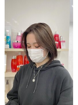 ジゼル(gisele) (飯塚)韓国風bob × brown color