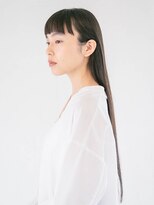 アース 三軒茶屋店(HAIR&MAKE EARTH)&nbsp;三軒茶屋_スーパーロング_黒髪_ショートバング_ナチュラル_小顔