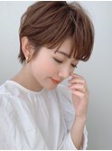 小顔マニッシュショート