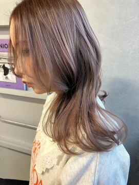 ポテト(potato) lavender beige × gradation