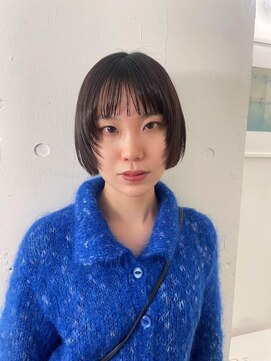 レコ 渋谷(LECO) ミニボブ×顔まわりウルフ