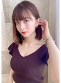 前髪カット 酸性ストレート 髪質改善 カット 艶髪 1073
