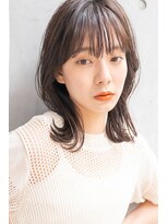 レゴ(REGO)&nbsp;大人ガーリー#ダークアッシュミディアムレイヤーカット