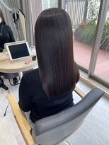 ジーナ 天神西通り(Zina) [Zina西通り]髪質改善/グレージュカラー/暗髪/艶髪