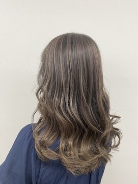 アオアクア バイ グルグル 小岩店(ao akua by GULGUL) 『白髪OK』大人バレイヤージュカラー