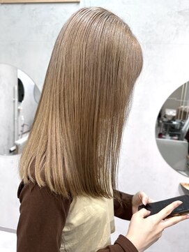 ランプヘアー(LAMP hair) 【LAMP hair】ハイトーンベージュ