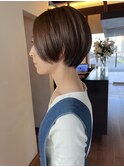 秋も人気な大人コンパクトショート