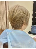 ナチュラル大人ショート