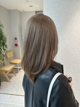 天神美容室 [天神/ブリーチ/ダブルカラー/髪質改善/ミルクティー/学割U24]