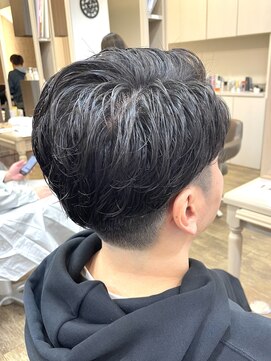 アルターリール(aL ter Rire) アッシュブラック/カルマパーマ/ベリーショート/鎌取/中村郁未