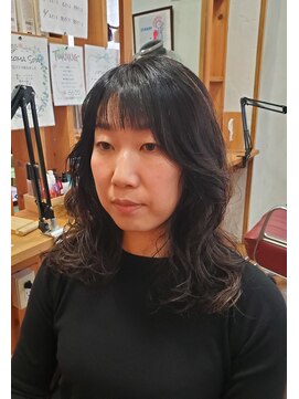 リビングヘアルーム(LIVING HAIR ROOM) ウェーブ　スタイル