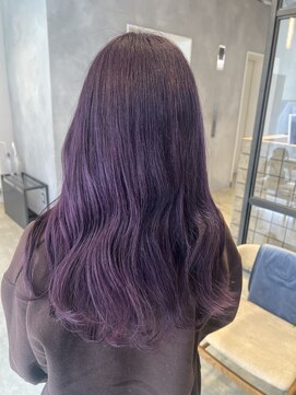エイト ヘアサロン 渋谷本店(EIGHT) 色落ちの綺麗なラベンダーピンクカラー