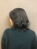 デューヘアー(due hair)&nbsp;赤みを抑えたオリーブグレー