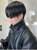 くびレイヤーアッシュブラックフレンチカジュアル_ba502361