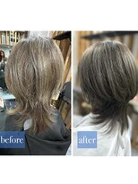 ビューティーガレージ カワゴエ(Beauty Garage Kawagoe) 軽く見えるウルフカット