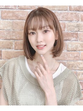 ニスル 町田店(NISURU) 似合わせカット/大人ガーリー/ダークアッシュ/着物/町田/町田駅