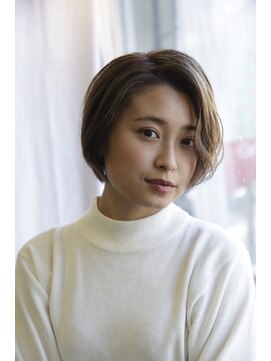 ヘアーサロン ジュエール(jyue-ru) 大人上品ショート 40代,50代,60代【沖縄/北谷/ショート】