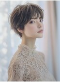 ☆オリーブグレーココアベージュ小顔クラゲヘアー/黒髪/髪質改善