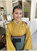 袴ヘアセット