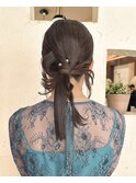 Hair by ryu【少しクセのあるタイトアレンジ】