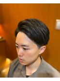 ナチュラルツーブロック