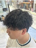 後閑 波巻きパーマ