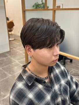 ルナス 福岡天神(LUNAS) 【LUNAS天神】メンズカット/縮毛矯正