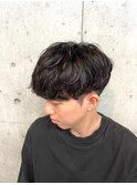 ニュアンスパーマ/韓国マッシュ/ダークアッシュ[下北沢]