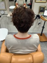 サニー(Sunny)&nbsp;ショートパーマ　マッシュパーマ　大人パーマ　外国風パーマ