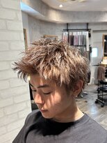 アフィナー(Afinar) ケアブリーチカラー◎スパイキーショート【横浜/横浜駅】