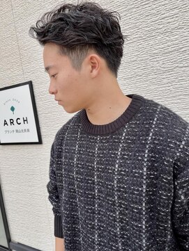 アーチ ブランチ 岡山北長瀬店(ARCH) オールバックパーマ